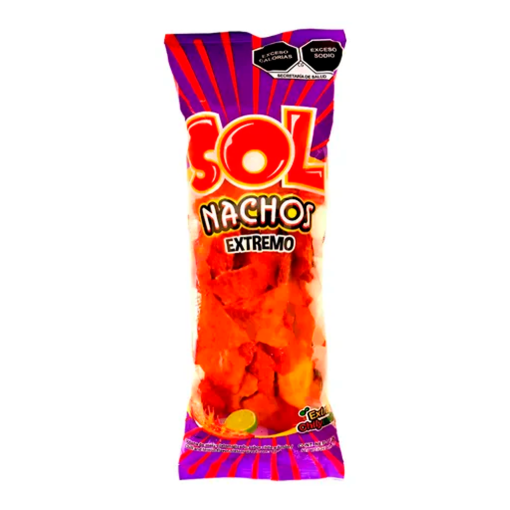 Imagen de Botana Sol Nachos Extremo 100 GRS
