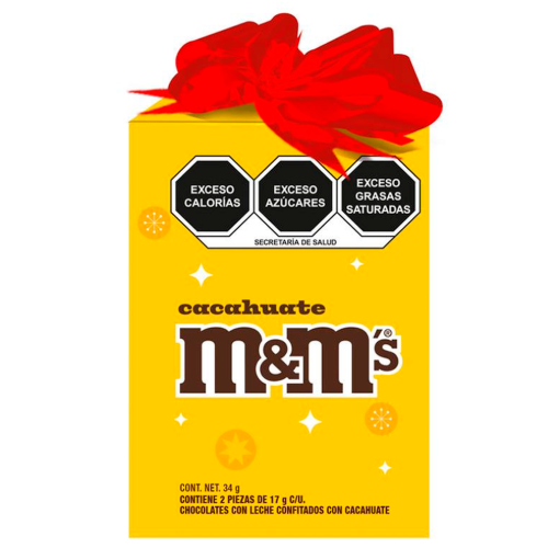 Imagen de Chocolate M&M’s Navideño Regalito 34 GRS