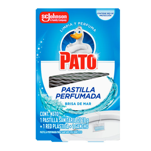 Imagen de Pastilla Pato Brisa de Mar + Red Plástica + Gancho 18 GRS
