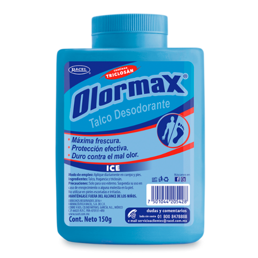 Imagen de Talco Olormax Azul 150 GRS