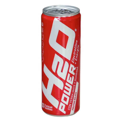 Imagen de Bebida H2O Power Frutos Rojos Lata 355 MLL