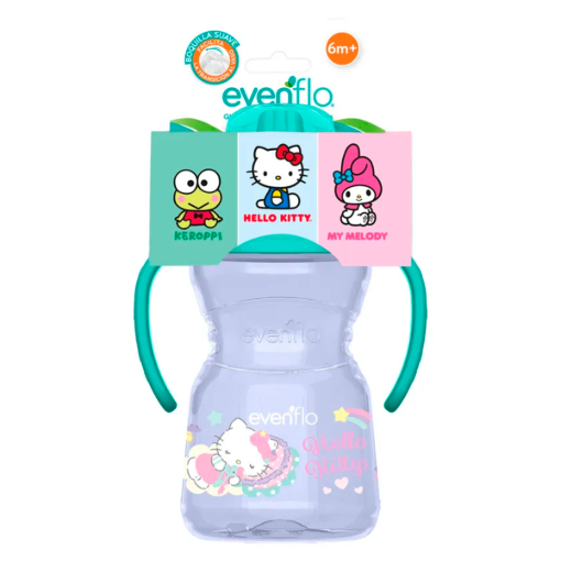 Imagen de Taza Evenflo 10 oz Boquilla Suave Hello Kitty 1 PZS