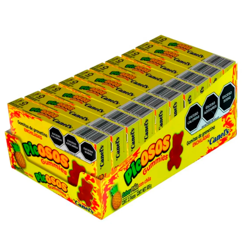 Imagen de Exhibidor Dulce Gomitas Canel’s Picosas Piña con Chile 85 GRS