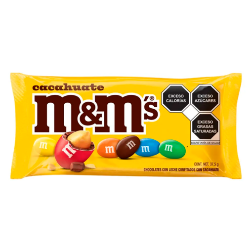 Imagen de Charola Chocolate M&M’s Peanut 37.5 GRS