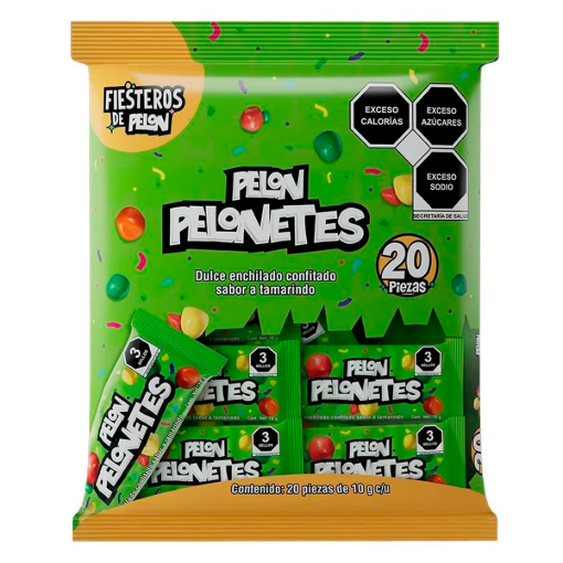 Imagen de Exhibidor Dulce Pelonetes Sobre 10 GRS