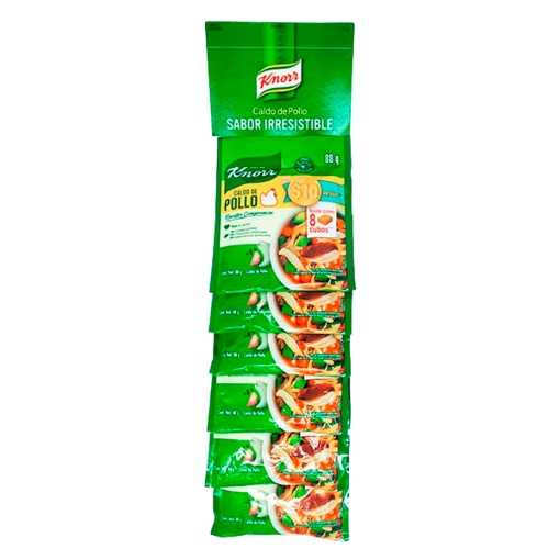 Imagen de Exhibidor Caldo de Pollo Knorr en Polvo 88 GRS