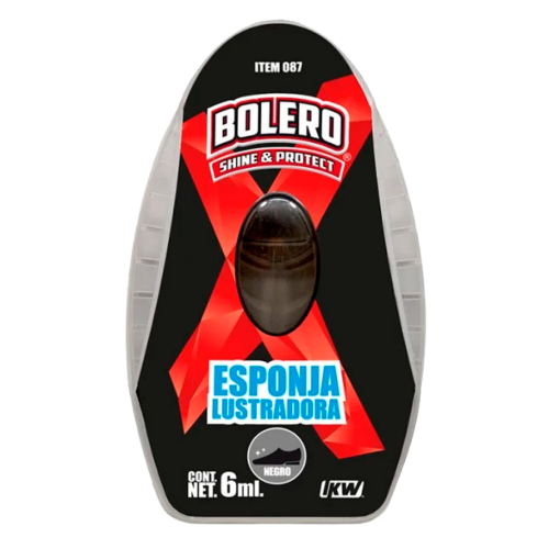 Imagen de Esponja Lustradora Bolero con Reservorio Negra 1 PZS