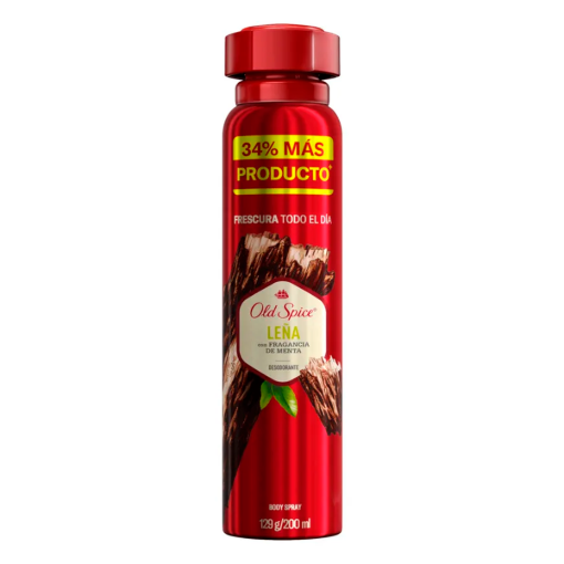 Imagen de Desodorante Old Spice Aerosol Leña Hombre 200 MLL