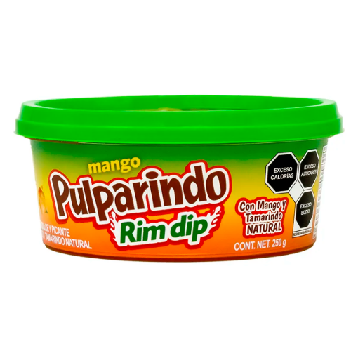 Imagen de Dulce La Rosa Pulparindo Rim Dip Mango 250 GRS
