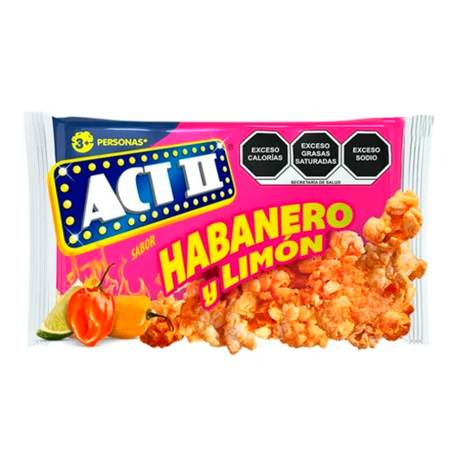 Imagen de Maíz Act II Habanero Limón 88 GRS
