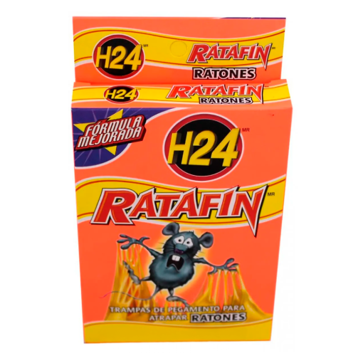 Imagen de Trampa H-24 Ratafin Chico Pegamento 4 PZS