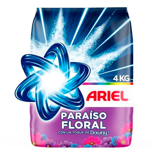 Imagen de Detergente Ariel Paraíso Floral Polvo 4 KGS