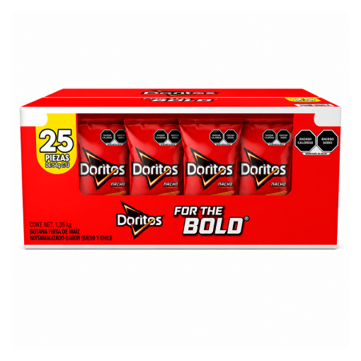 Imagen de Exhibidor Botanas Sabritas Doritos Nachos N 54 GRS