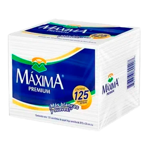 Imagen de Servilleta Máxima Cuadrada 125 PZS