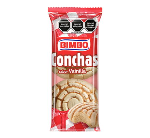 Imagen de Conchas Bimbo Vainilla 120 GRS