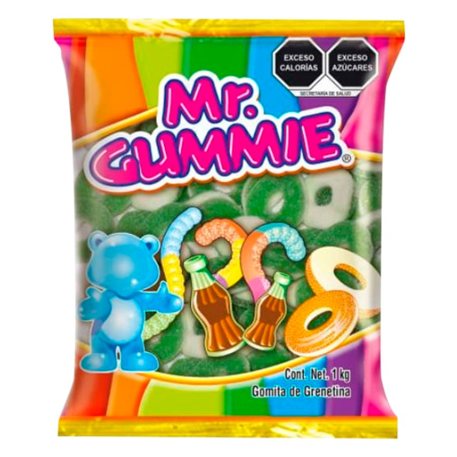 Imagen de DULCE GOMITAS MR GUMMIE AROS DE MANZANA 1 KGS