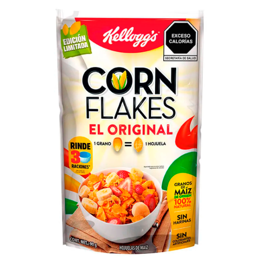 Imagen de Cereal Kellogg'S Corn Flakes Bolsa 90 GRS