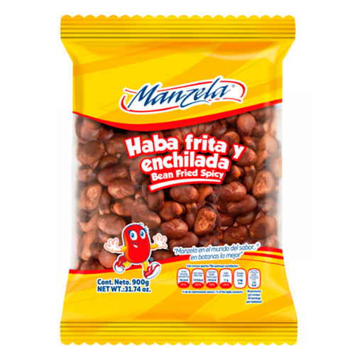 Imagen de Haba Manzela Frita y Enchilada 900 GRS
