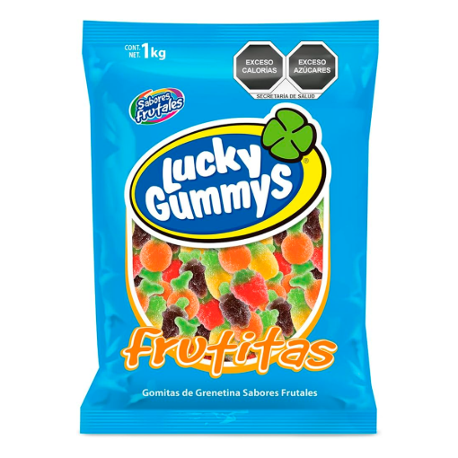 Imagen de Gomita Lucky Gummys Frutitas 1 KGS