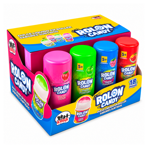 Imagen de Exhibidor Dulces Las Delicias Rolón Candy Surtido 12 PZS
