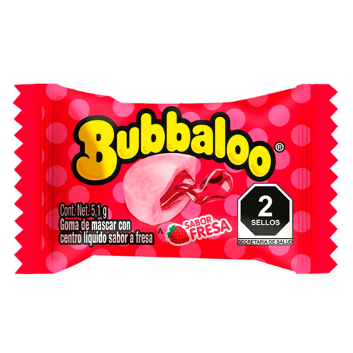 Imagen de Chicle Bubbaloo Fresa 5.1 GRS
