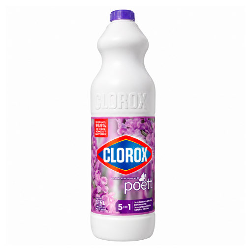 Imagen de Blanqueador Clorox Lavanda y Jazmín 1.16 LTS