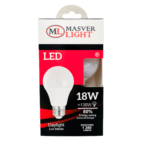 Imagen de Foco LED Masver Light MLA 18W 1 PZS