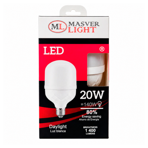 Imagen de Foco LED Masver Light MLT 20 W 1 PZS