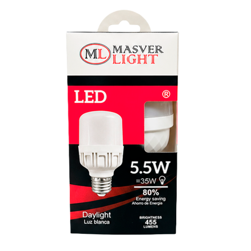 Imagen de Foco Foco Led Masver Light Mlt 5.5W L.Bca Master Light  Mlt 055 1 PZS