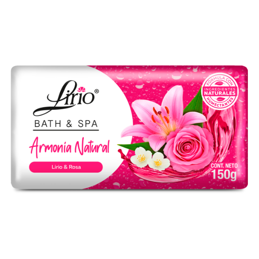 Imagen de Jabón de Tocador Lirio Bath & Spa Armonía Natural 150 GRS