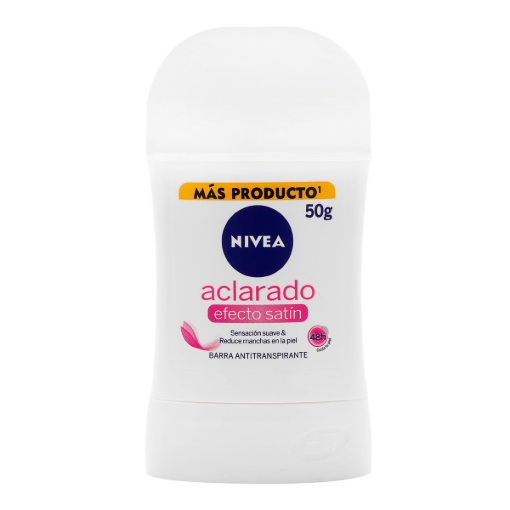 Imagen de Desodorante Nivea Satin Barra Antitranspirante 50 GRS