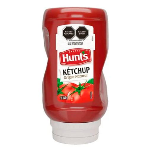 Imagen de Catsup Hunt"s Ketchup Origen Natural 340 GRS