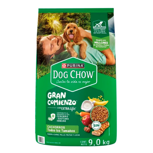 Imagen de Alimento Purina Dog Chow Cachorros 9 KGS