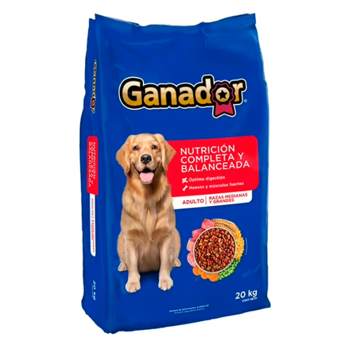 Imagen de Alimento Ganador Adulto Razas Medianas/Grandes + 3 kg 22 KGS
