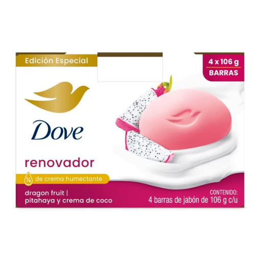 Imagen de Exhibidor Jabón de Tocador Dove Dragon Fruit 106 GRS
