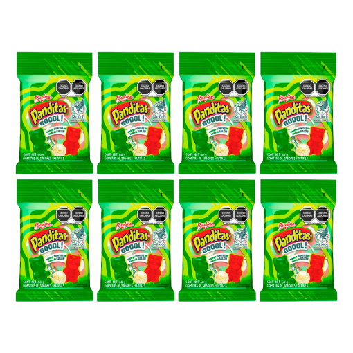 Imagen de Exhibidor Dulce Gomita Panditas Futbol 60 GRS