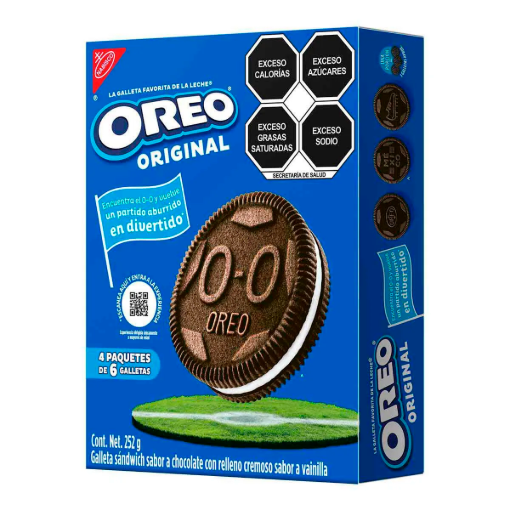 Imagen de Exhibidor Galletas Nabisco Oreo Futbol 252 GRS