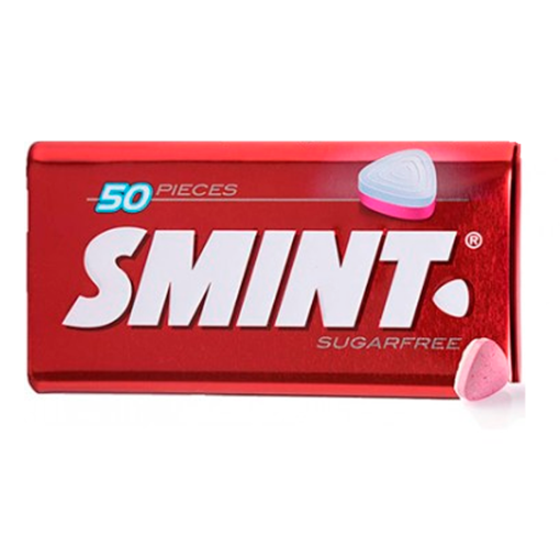 Imagen de Exhibidor Dulce Smint Caramelo Sabor Fresa 50 PZS
