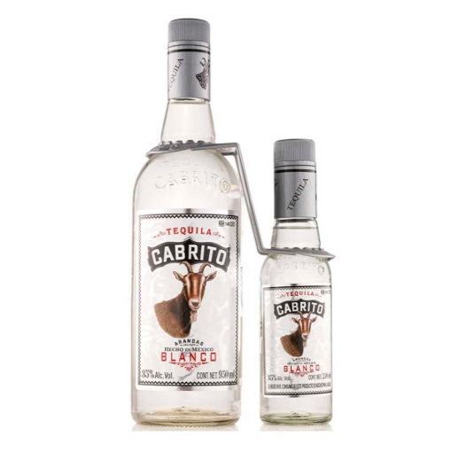 Imagen de Tequila Cabrito Blanco + Botella 250 ml 950 MLL