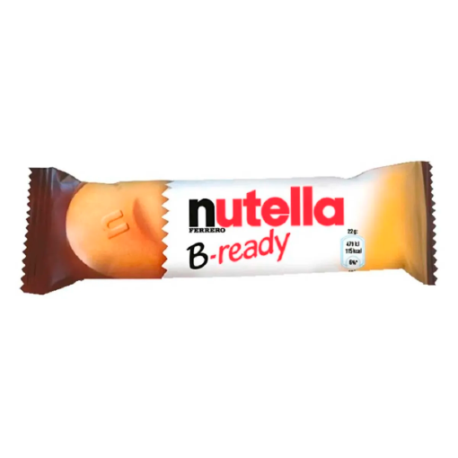 Imagen de Checador Galleta Chocolate Nutella B-Ready 22 GRS