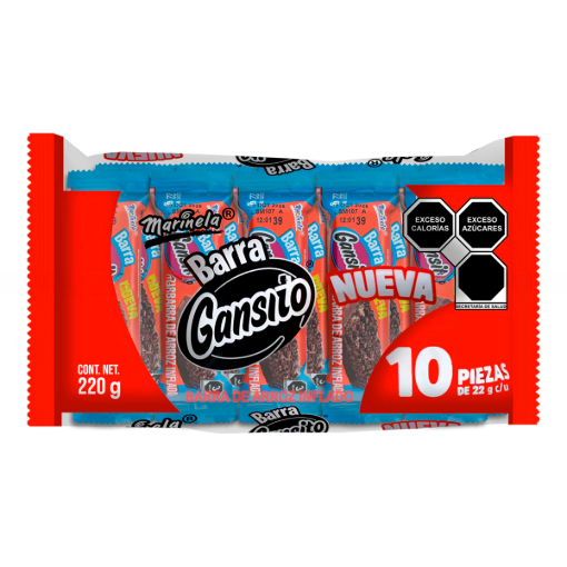 Imagen de Exhibidor Barra Marinela Gansito 22 GRS
