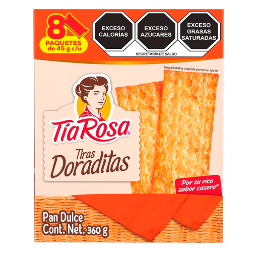 Imagen de Exhibidor Galletas Tía Rosa Doraditas 360 GRS