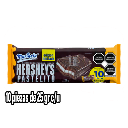 Imagen de Exhibidor Pastelito Marinela Hershey's 25 GRS