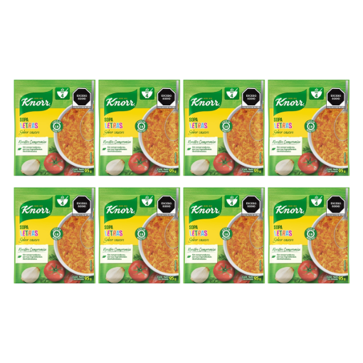 Imagen de Exhibidor Sopa Knorr Letras 95 GRS