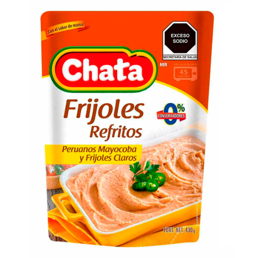 Imagen de Frijol Chata Peruano Refrito Mayocoba 430 GRS