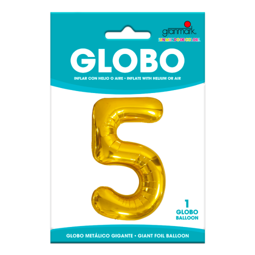Imagen de Globo Granmark #5 Dorado 1 PZS