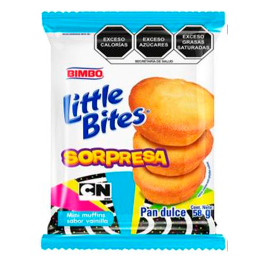 Imagen de Pan Bimbo Little Bites Sorpresa 58 GRS