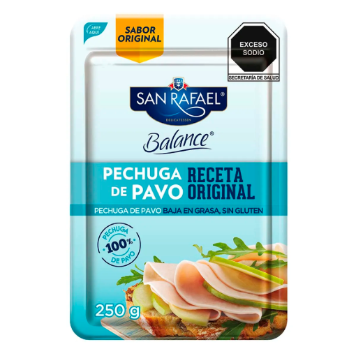 Imagen de Pechuga San Rafael Pavo Original 250 GRS
