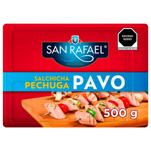 Imagen de Salchicha San Rafael Pavo 500 GRS
