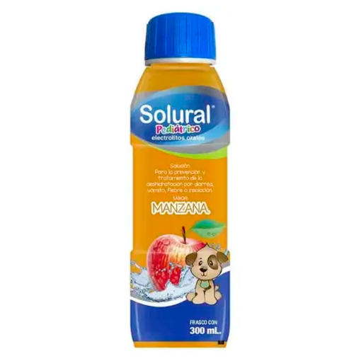 Imagen de Suero Solural Manzana Pediátrico 300 MLL
